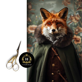 Vintage Robin Hood Fox Decoupage Seidenpapier