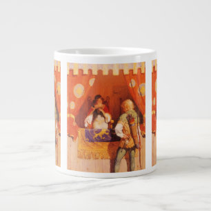 Vintage Robin Hood trifft Maid Marian von NC Wyeth Jumbo-Tasse