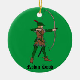Vintage Robin Hood Weihnachtsschmuck