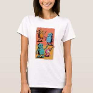 Vintage Roboter T-Shirt