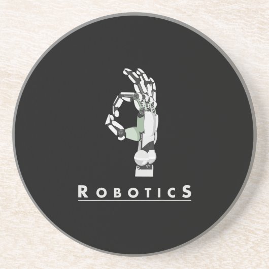Vintage Robotik Hand Roboter Lover Funny Gift Getränkeuntersetzer (Vorne)