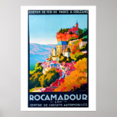 Vintage-Rocamadour-Poster Poster (Vorne)