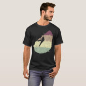 Vintage Rock Climbing-Bergsteiger T-Shirt (Vorne ganz)
