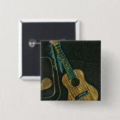 Vintage Rock-Gitarre Button (Vorne & Hinten)