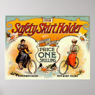 Vintage Rock Holding-Anzeige Poster