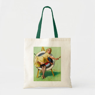 Vintage-Rockabilly-Bombshell-Tasche Tragetasche