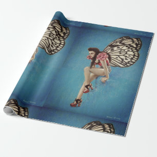Vintage Rockabilly Geschenkpapier