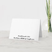 Vintage Rockhounding Greeting Card Karte (Rückseite)