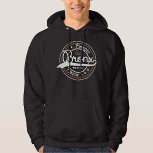 Vintage Rockmusik Boogie Down Bronx NYC Hoodie