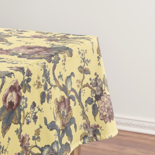 Vintage Rococo Revival Chinoiserie Pattern Tischdecke (Beispiel)