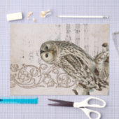 Vintage Rodelmusik Scroll Reben Seidenpapier (Handwerk)