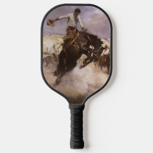 Vintage Rodeo Cowboy, Breezy Riding von WHD Koerne Pickleball Schläger