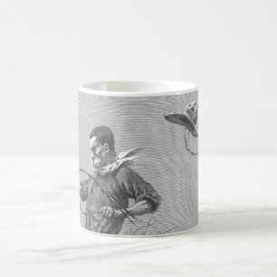Vintage Rodeo Cowboys, Bucking Bronco von Remingto Kaffeetasse