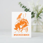 VIntage Rodeo Postkarte (Stehend Vorderseite)