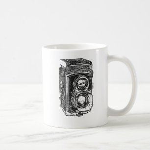 Vintage Rolleiflex-Kamera Kaffeetasse