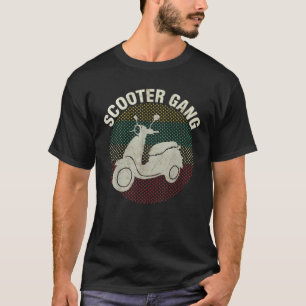Vintage-Roller-Gang Lustige Roller Motorräder fahr T-Shirt