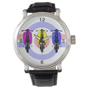 Vintage Roller Pop Art Armbanduhr