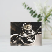 Vintage-Roller Postkarte (Stehend Vorderseite)