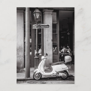 Vintage-Roller-Postkarte Alter Roller Paris Postkarte
