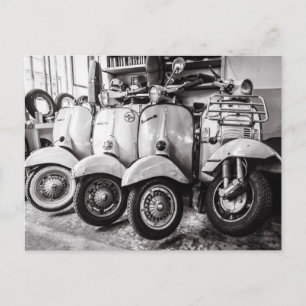 Vintage-Roller-Postkarte Alter Roller Paris Postkarte