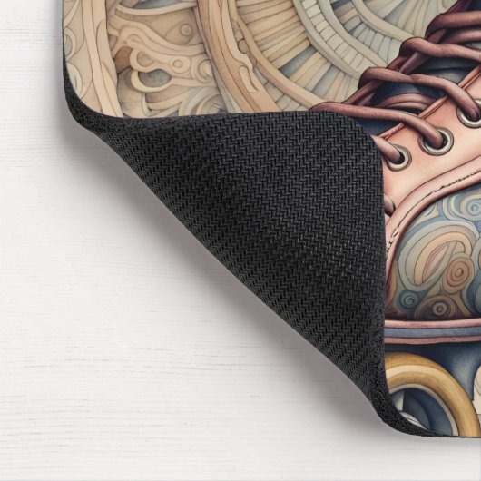 Vintage Roller-Skate Mousepad (Ecke)