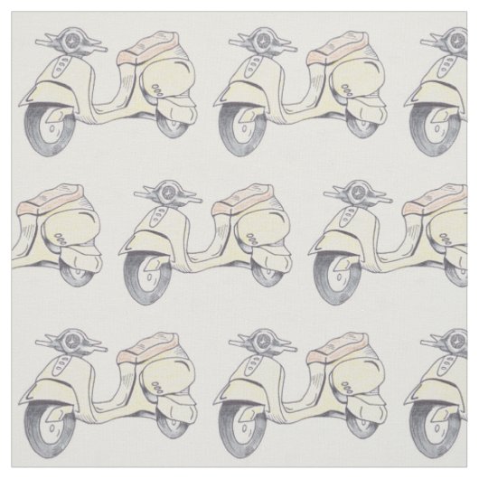 Vintage-Roller Stoff (Muster)