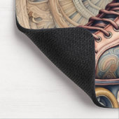 Vintage-Rollschuhe Mousepad (Ecke)