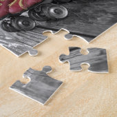 Vintage-Rollschuhe Puzzle (Seite)