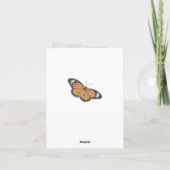 Vintage romanische Couple Antique Rose Hochzeit Dankeskarte (Rückseite)