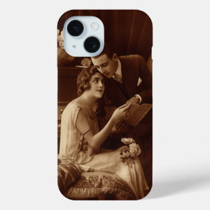 Vintage Romantik, Liebe und Romantik Liebhaber Case-Mate iPhone Hülle