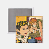 Vintage Romantik Magnet (Vorderseite/Rückseite)