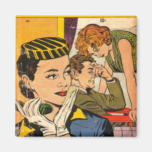 Vintage Romantik Magnet