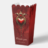 Vintage Romantik mit Herz und Flügeln. Geschenkschachtel (Vorderseite)