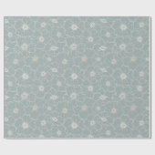 Vintage Romantik Nahtloses Muster Geschenkpapier (Flach)