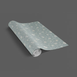 Vintage Romantik Nahtloses Muster Geschenkpapier