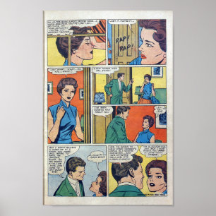 Vintage Romantik Poster
