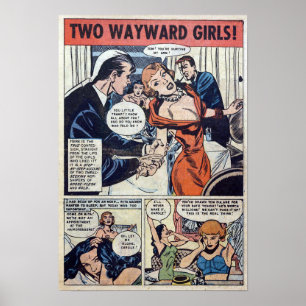 Vintage Romantik Poster