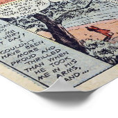 Vintage Romantik Poster (Ecke)