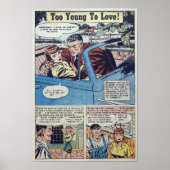 Vintage Romantik Poster (Vorne)