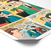 Vintage Romantik Poster (Ecke)