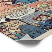 Vintage Romantik Poster (Ecke)