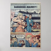 Vintage Romantik Poster (Vorne)