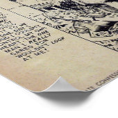 Vintage Romantik Poster (Ecke)