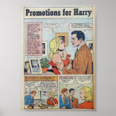 Vintage Romantik Poster (Vorne)