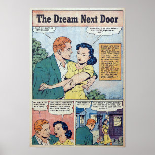 Vintage Romantik Poster