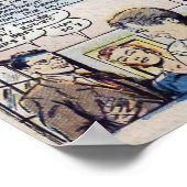 Vintage Romantik Poster (Ecke)