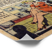 Vintage Romantik Poster (Ecke)