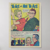 Vintage Romantik Poster (Vorne)