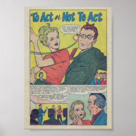 Vintage Romantik Poster