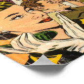 Vintage Romantik Poster (Ecke)